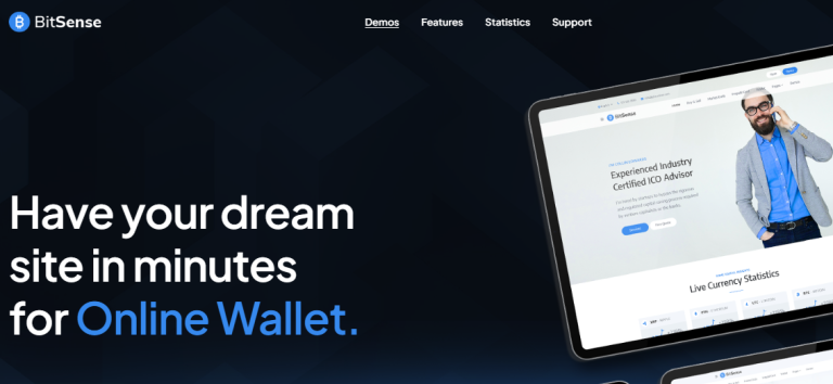 BitSense – ICO & Cryptocurrency HTML5 Template 1.0.0