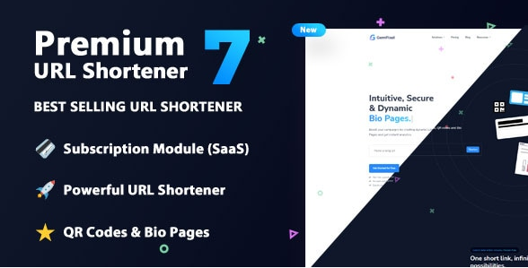 Premium URL Shortener v7.8.4 - nulled
