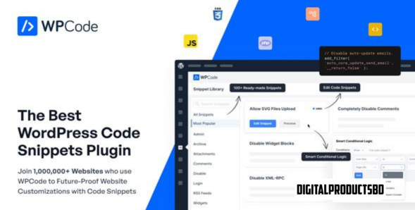 WPCode Pro v2.3.6 - The Best WordPress Code Snippets Plugin