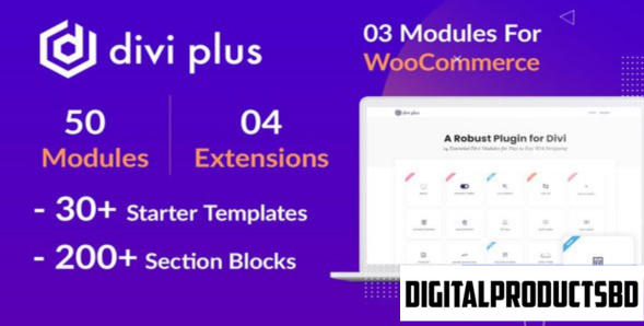 Divi Plus v2.0.1 - 50+ Powerful Modules for Divi Theme